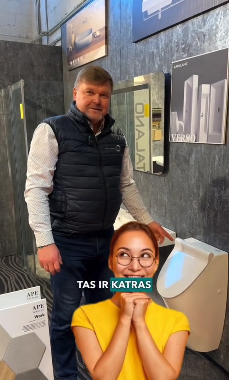 Salons Objekts TikTok
