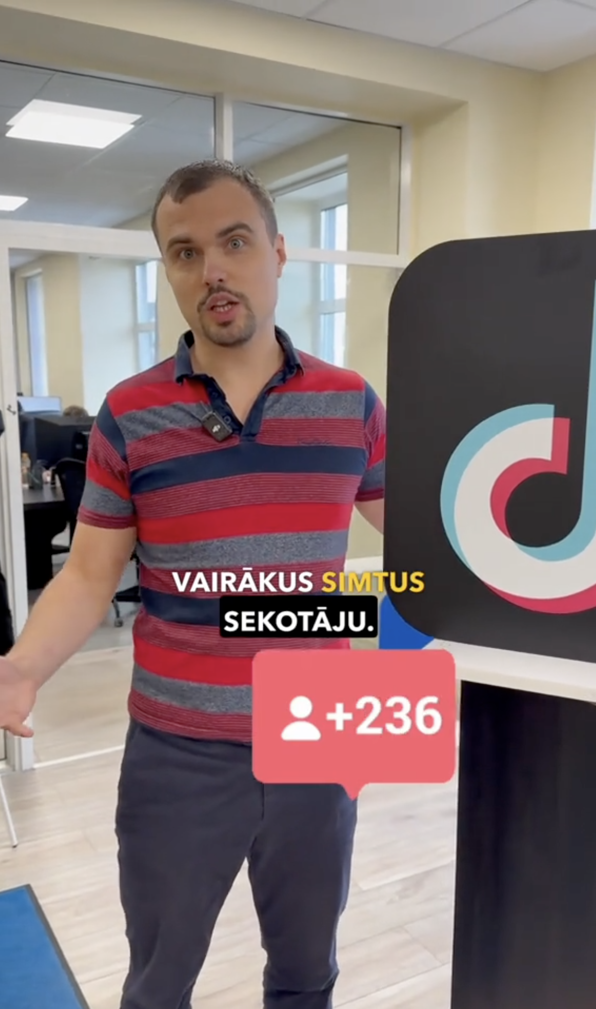 TikTok video Miks Brauns